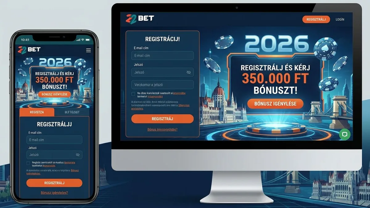Regisztráció bónusszal